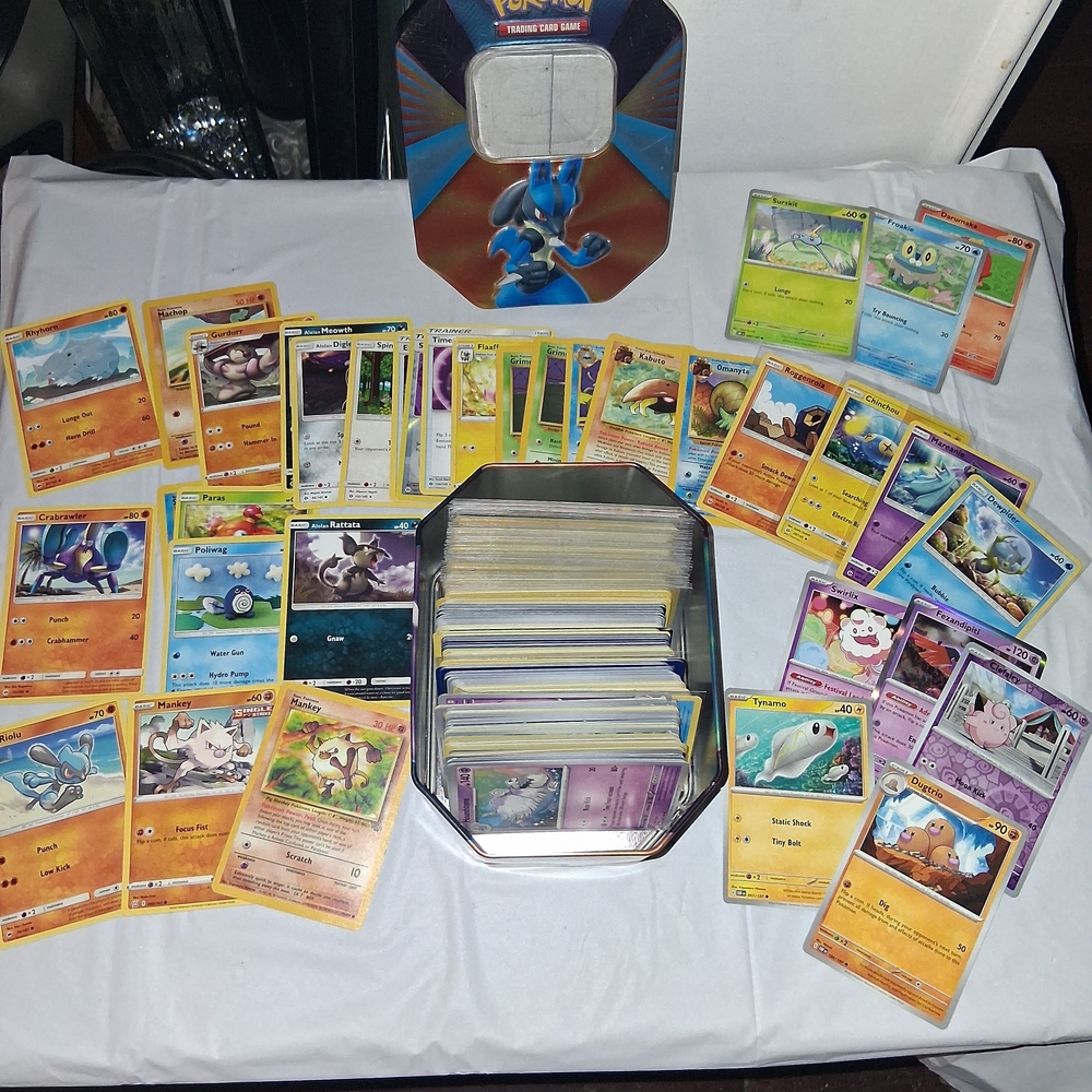 Assorted Trading Card Game Set